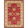 thumbnail image 3 of SAFAVIEH Lyndhurst Manuel Traditional Border Area Rug, Red/Ivory, 4' x 6', 3 of 6