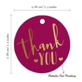 thumbnail image 6 of Inkdotpot Pack Of 50 Real Gold Foil Paper Tags Thank You Bridal Shower-Baby Shower-Retirement-Wedding-Birthday Favor Hang Tags, 6 of 7