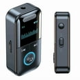 thumbnail image 4 of RHEA- Protable Recharge Bluetooth Adapter Rx/Tx Aux/Display For Home Car Audio Stereo, 4 of 6