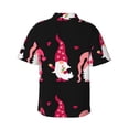 thumbnail image 3 of Daiia Love You Mom Hawaiian Shirt for Men Gentle Cotton Regular Short Sleeve Casual-XX-Large, 3 of 9