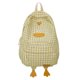 thumbnail image 1 of Mochila Escolar Pato A Cuadros para Niña Adolescente Viajes Compras, 1 of 9