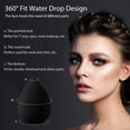 thumbnail image 2 of Rewera 10 Pack Makeup Sponge Set, Beauty Foundation Sponges Blending Latex-free Washable Cosmetic Blender Applicator Puff, Flawless for Powder Liquid Cream, Black, 2 of 6