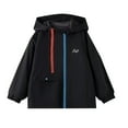 thumbnail image 4 of Conjunto de invierno de dos piezas para niños, traje impermeable y cortavientos para hombre y mujer, tres en uno, ropa deportiva de manga larga y chaqueta informal, blusa de poliéster para niños., 4 of 8