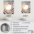 thumbnail image 4 of Designart "Savanna Harmony African Sunset Essence II" Tree African Oversized Wall Mirror - Global Floral Hallway Decorative Wall Mirrors - Multiple Color Options, 4 of 6