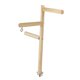 thumbnail image 5 of Percha de madera para pájaros, soporte para percha, corral de ejercicio, accesorios para jaulas, soporte de juego para pájaros 3 barras, 5 of 9