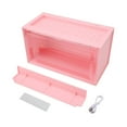 thumbnail image 2 of Vitrina De Figuras Con Luz, Función De Luz Constante Caja De Presentación De Mini Figuras De Acción De 2 Niveles Vitrina De Protección A PRUEBA DE POLVO PARA COLECCONIBLES, 2 of 7