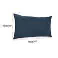 thumbnail image 6 of 2 Pack Queen Pillowcases Soft 1800 Microfiber Pillow Case with Envelope Closure, Navy Bedding Pillow Covers, 6 of 6