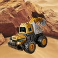 thumbnail image 6 of Toddler Toys Clearance! Kids Toy Gifts QTOCIO Children's Pressing Engineering Vehicle Simulation Inertias Excavator Boys And Girls Toy Gift, Yellow, 6 of 9