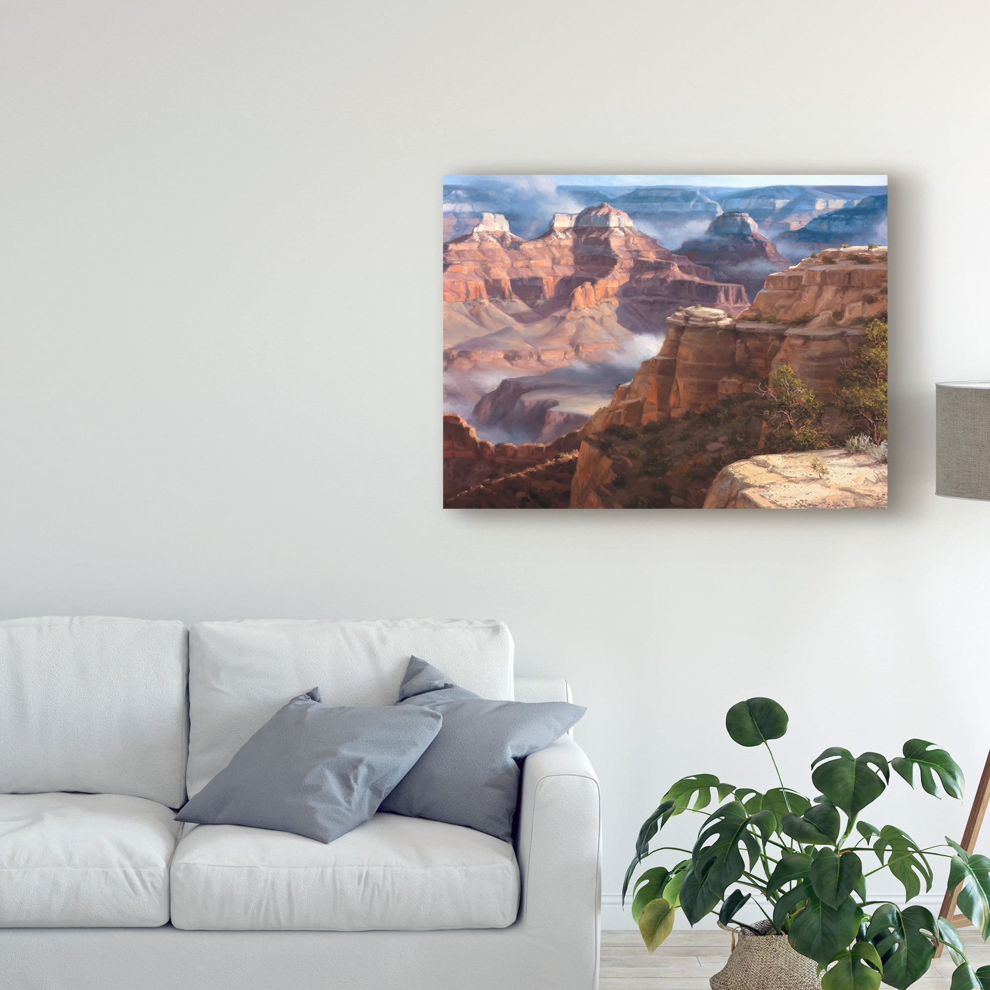 Trademark Fine Art 'Rock of Ages' Canvas Art by Jack Sorenson