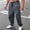 Gray, variant on Hiking Pants Men Pants Carpenter Pants Cargo Low Waisted Baggy Jeans Long Straight-Leg Green Mens Casual Pants,L