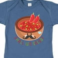 thumbnail image 4 of Inktastic Shall We Salsa? Bowl of Dip with Mustache Boys or Girls Baby Bodysuit, 4 of 5