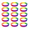 thumbnail image 1 of Pulsera de silicona Sunnimix 15 piezas iris, 1 of 8