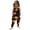 Black4, variant on Gunia Halloween Toddler Girl Outfit Flannel Pumpkin Kids Suspender Romper Loose Harem Style Jumpsuit Festive Party Outfits Black 2-3 Years