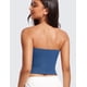 thumbnail image 2 of Remera CRZ YOGA Butterluxe Top Tubo Strapless Azul XS, 2 of 4