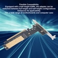 thumbnail image 4 of Tarjeta de Expansión PCIe X16, Rendimiento estable Tasa de Alta Velocidad de Alta Velocidad Diseño de Defensa de Altura STORTA PCB PCIE X16 A M.2 TARJETA DE ADAPTACIA, 4 of 7