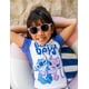 thumbnail image 4 of Trajes de baño Disney Stitch para niñas, UPF 50+, color morado, 7-8 años, 4 of 7