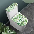 thumbnail image 2 of FOR U DESIGNS Vine Pattern 2 Pack Toilet Lid Cover with Toilet Tank Lid Cover, Adjustable Toilet Seat Covers Fits Most 15-21" Round Oblong and Elongated Toilet Seat,Easy to Clean, 2 of 8