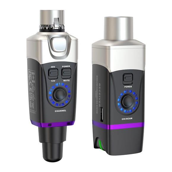 Sistema inalámbrico Xvive U35C XLR Plug-on para micrófono de condensador