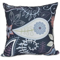 Simply Daisy 16" x 16" Paisley Floral Floral Print Pillow