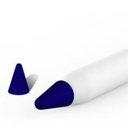 Pencil Tip Cover Silica Gel Soft Wearproof Pen Nib Cap Writing Protection AccessoriesBlack for Microsoft