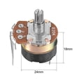 thumbnail image 2 of Uxcell WH138 20K Ohm Variable Resistors Single Rotary Carbon Film Potentiometer 5pack, 2 of 5