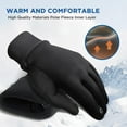 thumbnail image 2 of XIAOEN Kids Winter Gloves Touchscreen Warm Thermal Water-Resistant for Boy Girl Running Cycling Snow Skiing in Cold Weather, 2 of 8