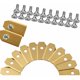 thumbnail image 1 of 30 Uds cuchillas de cortacésped de acero inoxidable accesorios para cortacésped Robot cuchillas de repuesto, 1 of 5