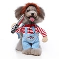 thumbnail image 1 of Zhuge Ropa para perros, divertida edición navideña, ropa para perros, ropa para mascotas, fiesta para mascotas (A05, XL), 1 of 4