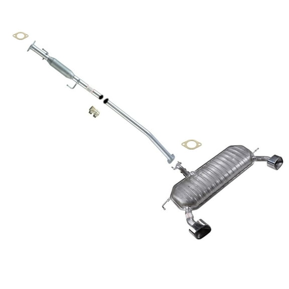 Muffler Resonator Exhaust System For Kia Sportage 05-2010 2.7L Front Wheel Drive