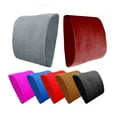 thumbnail image 2 of Comfortable Memory Foam Lumbar Cushion Back Support Pillow Car Home Office Chair, 2 of 5