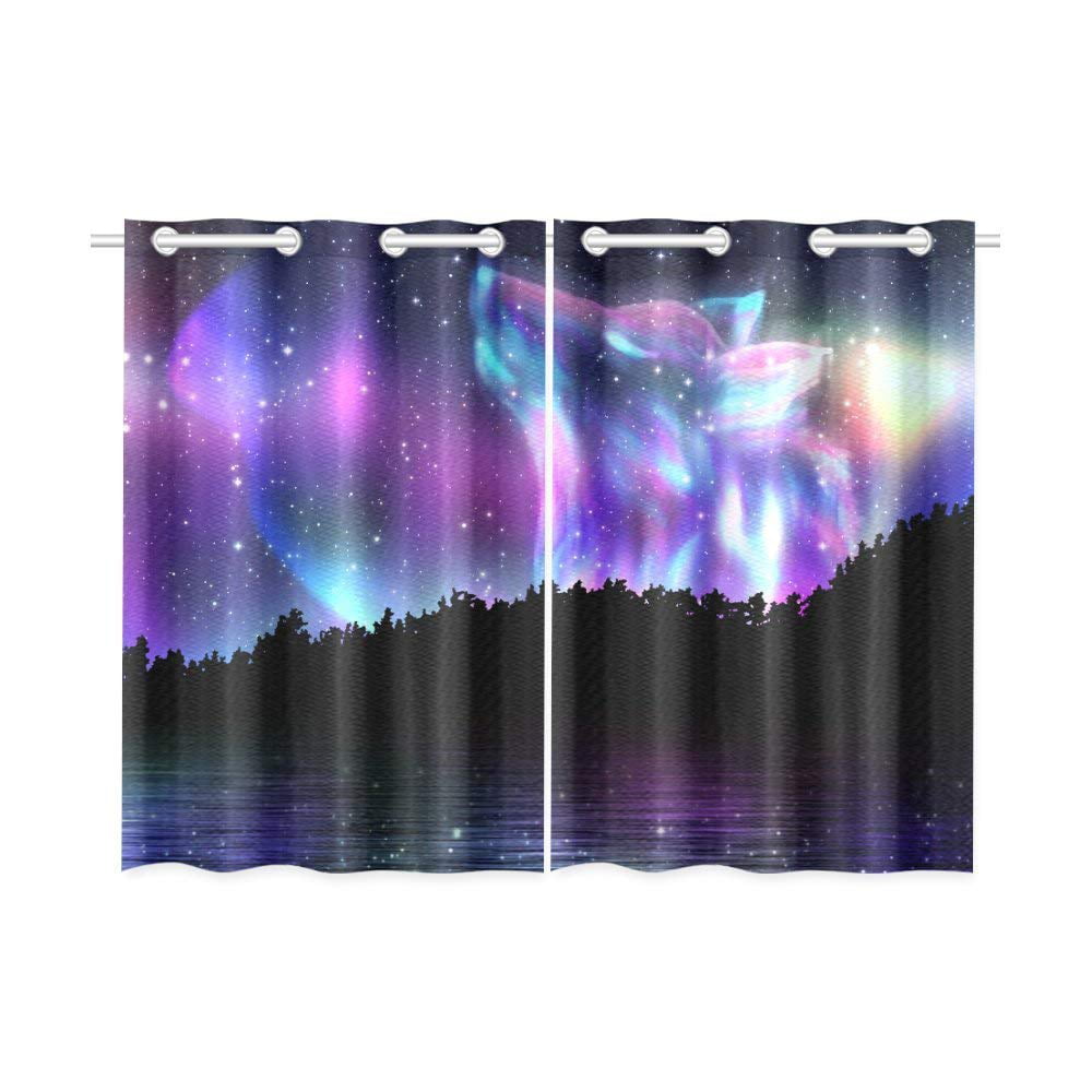 42 W x 63 L 1 Panel BlessLiving Colorful Toy Window Curtain Blocks Background Pattern Blackout Curtains Fun and Colorful Curtains Drapes for Kids Teen Boys Girls Grommet