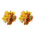 thumbnail image 1 of Cateissary Flores de plástico verde con hojas, plantas de césped Artificial, follaje de hojas de arbusto falso para el hogar, decoración de boda, No.06 2piezas Cateissary  CBP098739, 1 of 5