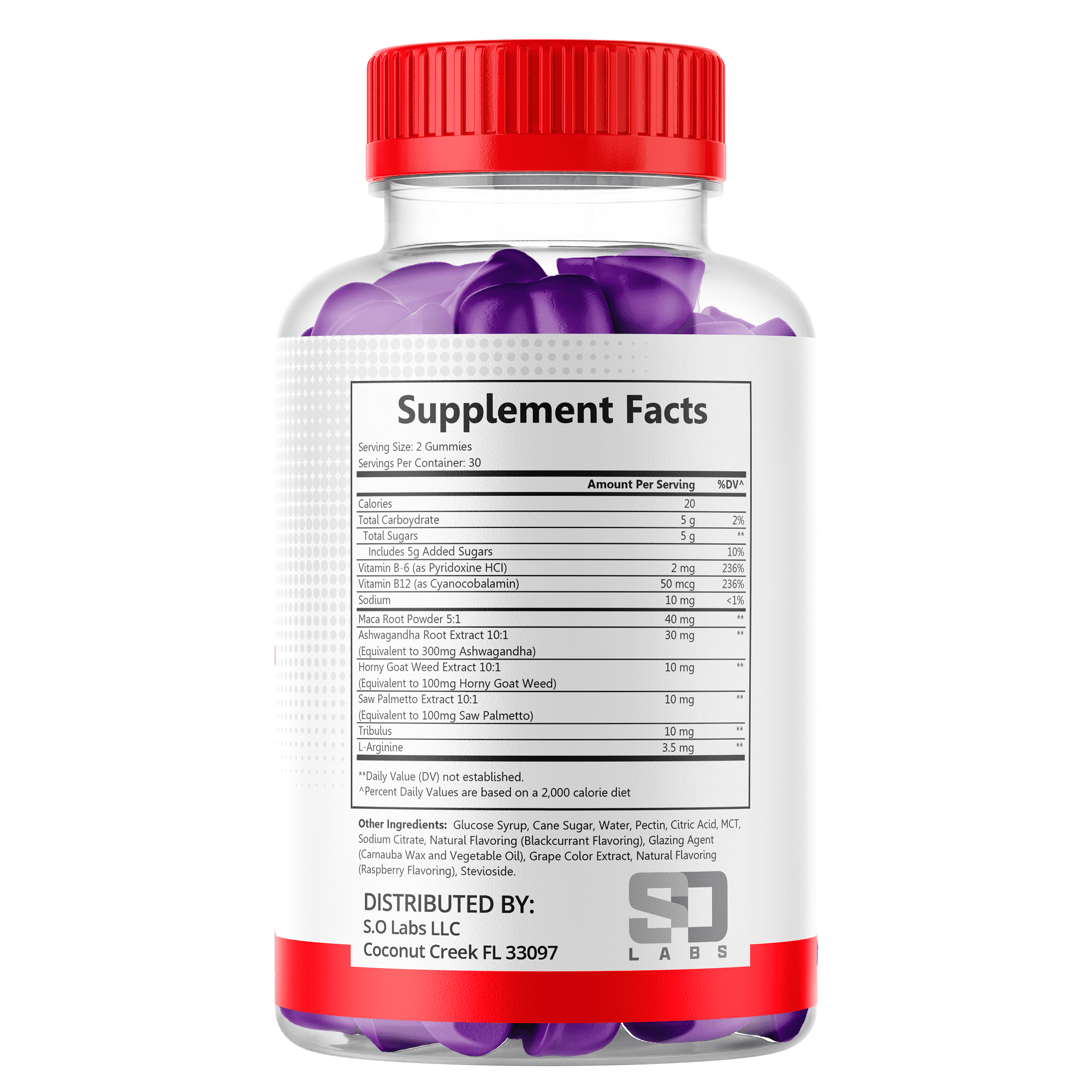 Vital Pump XL Gummies for Men Maximum Strength Vitamin Supplement 180 Gummies
