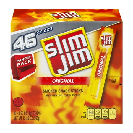 UPC 026200171883 - Slim Jim Original 46 Ctpantry Pack | upcitemdb.com