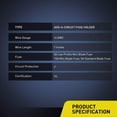 thumbnail image 5 of WEISIPU 10pc 12V Car Add-a-Circuit Fuse Adapter W/ Standard & Mini Tap Blade Fuse Holder, 5 of 5