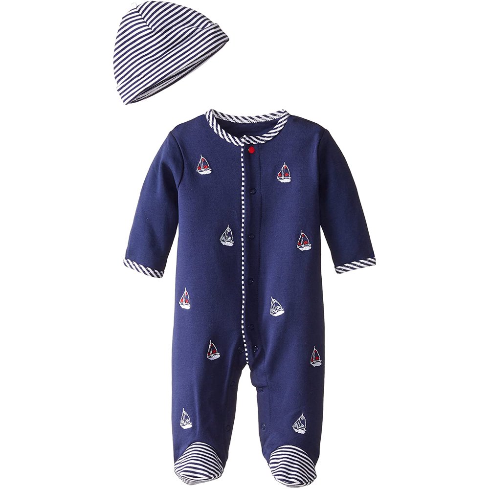 Little Me Baby Boys Sleepwear born 2Piece Hoodie Set Newborn