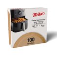 thumbnail image 3 of TITAN Parchment Paper Air Fryer Liners, Round Form, 16.5 cm, 100 Count, 3 of 5