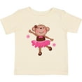 thumbnail image 3 of Inktastic Ballerina Dance Monkey Girls Baby T-Shirt, 3 of 5