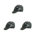 thumbnail image 3 of Wweixi Warm Up In Style With Fashionable Wool Cap For Cold Weather Knitted Hats Knitted Caps Funny Hat Wool Hat Ear Protectors gray 3Set, 3 of 6