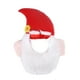 thumbnail image 1 of Mascota Tela de Navidad Decoración de mascotas Sombrero de Papá Noel Bufanda de gato Perro Sombrero de animal pequeño (S), 1 of 5