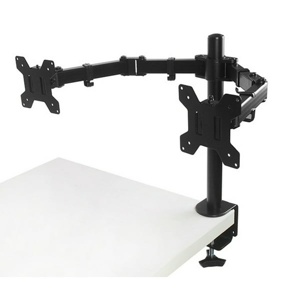 Adjustable Dual Monitor Stand for 13-27 Inch Screens - Monitor Holder
