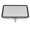 thumbnail image 1 of Side View Mirrors, Qiilu Car Door Mirror Head Universal Manual Adjustment Plating Replacement For Landcruiser 70 75 78, 1 of 8