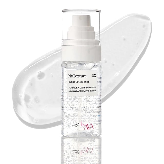 Jelloskin Hydra Jell Face Mist de AVA x NuTexture Spray facial hidratante con colágeno, ácido hialurónico, vitamina C y E