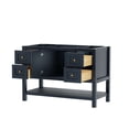 thumbnail image 2 of Bristol 48 Inch Modern Console Vanity Base - Navy, 2 of 2