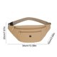 thumbnail image 3 of CaiYueKe Crossbody Bag Chest Bag Shoulder Bag Waist Pack Fanny Pack Sport Outdoor Hiking Travel Casual Lightweight Water Resistant Oxford Fabric Multi Pocket Adjustable Strap Unisex, 3 of 7
