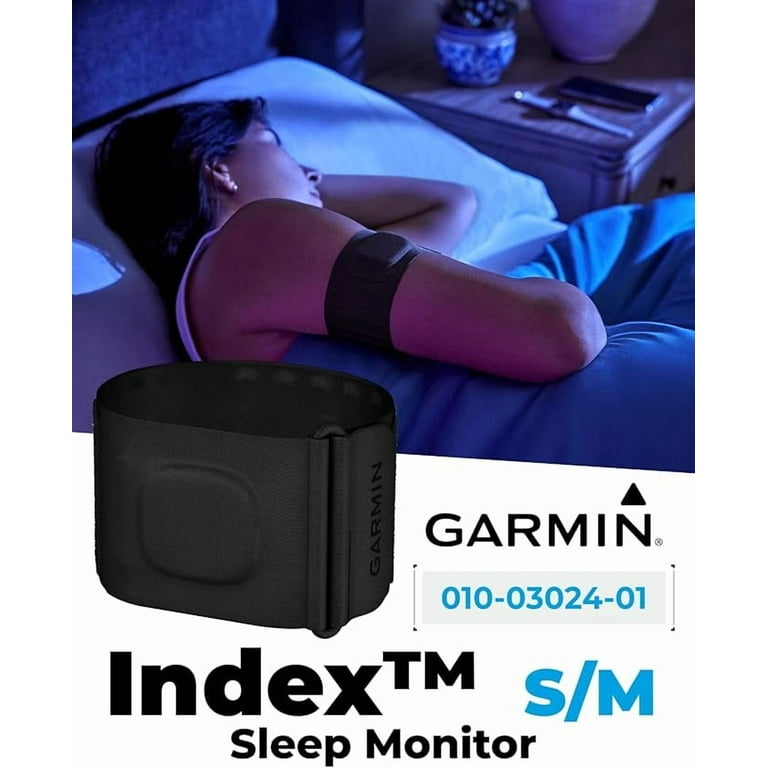 Garmin Index Sleep Monitor (S/M) – Smart Sleep Band with Advanced