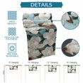 thumbnail image 6 of Magnolia Blossom Table Runner 70 Inches, Spring White Floral Flowers Farmhouse Green Bed Runner Dresser Scarves Tabletop for Indoor Outdoor Parties/Ceremony/Banquet, 13" x 70", 6 of 9