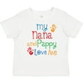 thumbnail image 3 of Inktastic Nana and Pappy Love Me Boys or Girls Baby T-Shirt, 3 of 5