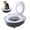 Gray, variant on Cat Toilet Training Kit, Portable Cat Litter Box Flushable Design for Small and Medium Pets, Anti-Splash Easy Clean for Home, Apartment & Travel