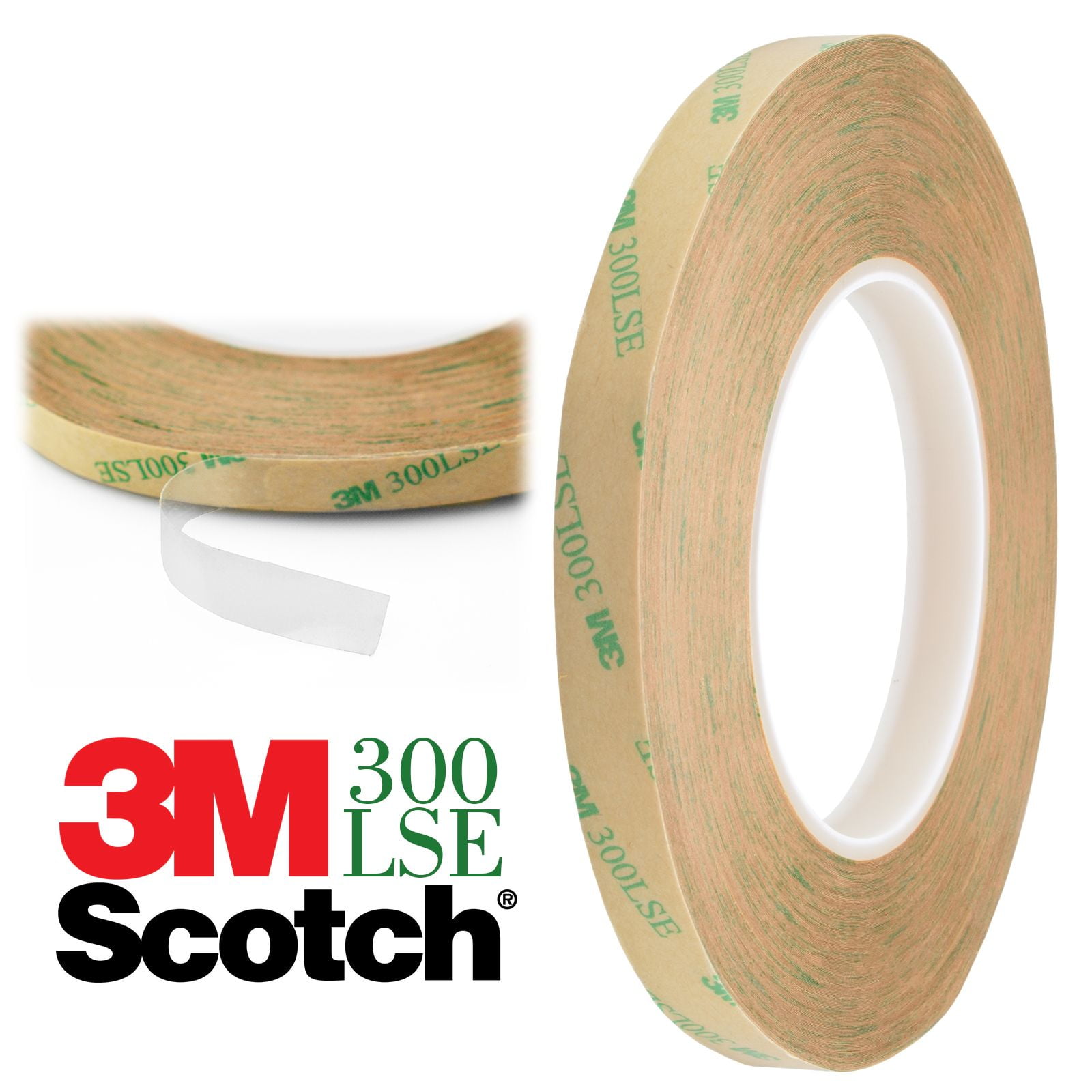 Genuine 3M 300LSE 2 MM Double Sided Tape Heavy Duty Cell Phone Repair 180  Feet Long Roll
